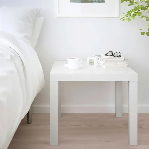 Журнальный столик Ikea Lack 55 - 55 Белый photo 3