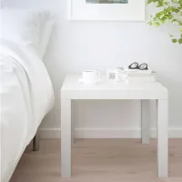 Журнальный столик Ikea Lack 55 - 55 Белый photo 3