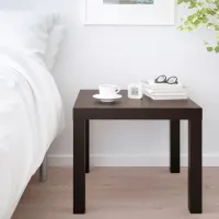 Журнальный столик Ikea Lack 55 - 55 Черный photo 3