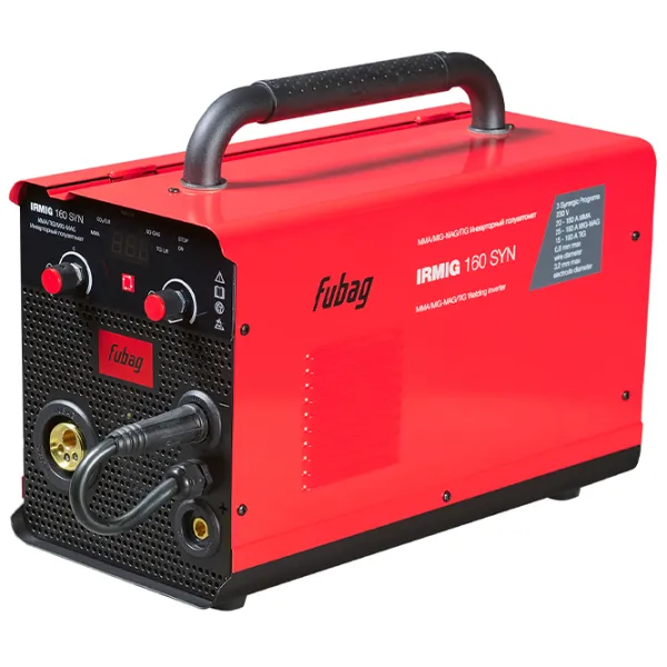 Aparat de sudat Fubag IRMIG 160 SYN 220 V ММА+MIG+MAG+TIG/ Red photo 2
