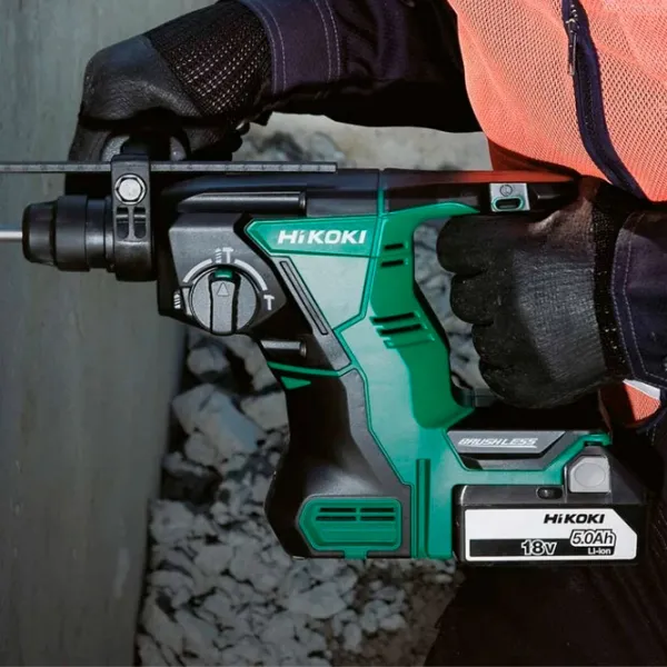 Перфоратор Hikoki DH18DBLWPZ Зелёный photo 6