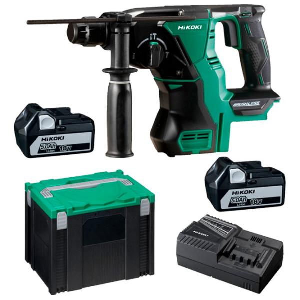 Перфоратор Hikoki DH18DBLWPZ Зелёный photo 8