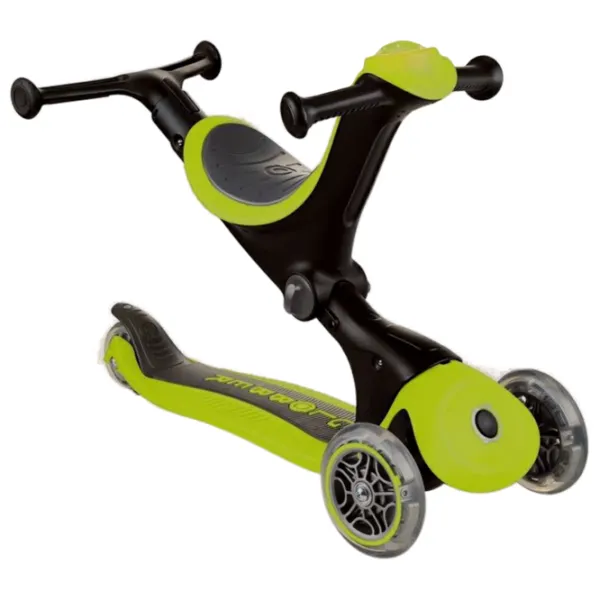 Trotinetă pentru copii cu trei roți Globber Go Up Deluxe (7234-001) 50 kg/ Green photo 2 Trotinetă pentru copii cu trei roți Globber Go Up Deluxe (7234-001) 50 kg/ Green photo 2