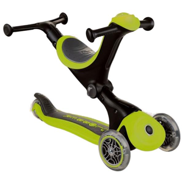 Trotinetă pentru copii cu trei roți Globber Go Up Deluxe (7234-001) 50 kg/ Green photo 2 Trotinetă pentru copii cu trei roți Globber Go Up Deluxe (7234-001) 50 kg/ Green photo 2