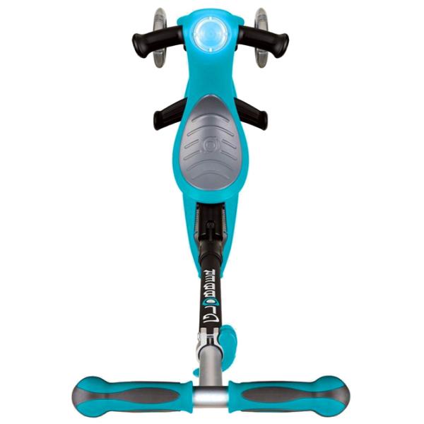 Trotinetă pentru copii cu trei roți Globber Go Up Deluxe (7234-003) 50 kg/ Teal photo 3 Trotinetă pentru copii cu trei roți Globber Go Up Deluxe (7234-003) 50 kg/ Teal photo 3