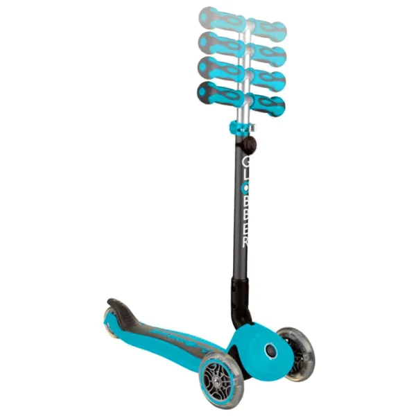 Trotinetă pentru copii cu trei roți Globber Go Up Deluxe (7234-003) 50 kg/ Teal photo 4 Trotinetă pentru copii cu trei roți Globber Go Up Deluxe (7234-003) 50 kg/ Teal photo 4