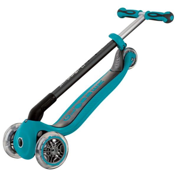 Trotinetă pentru copii cu trei roți Globber Go Up Deluxe (7234-003) 50 kg/ Teal photo 5 Trotinetă pentru copii cu trei roți Globber Go Up Deluxe (7234-003) 50 kg/ Teal photo 5