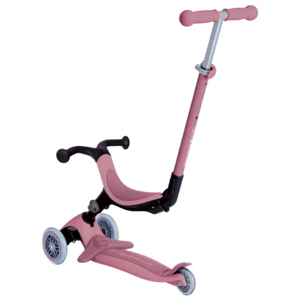 Trotinetă pentru copii cu trei roți Globber Go Up Foldable Plus (7235-001) 50 kg/ Pink photo 2 Trotinetă pentru copii cu trei roți Globber Go Up Foldable Plus (7235-001) 50 kg/ Pink photo 2