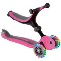 Детский трёхколёсный самокат Globber Go Up Foldable Plus (7235-003) 50 кг/ Розовый photo 2