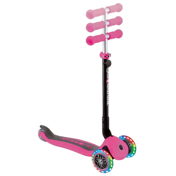Trotinetă pentru copii cu trei roți Globber Go Up Foldable Plus (7235-003) 50 kg/ Pink photo 3 Trotinetă pentru copii cu trei roți Globber Go Up Foldable Plus (7235-003) 50 kg/ Pink photo 3
