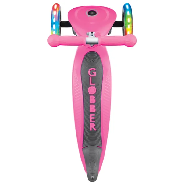 Trotinetă pentru copii cu trei roți Globber Go Up Foldable Plus (7235-003) 50 kg/ Pink photo 4 Trotinetă pentru copii cu trei roți Globber Go Up Foldable Plus (7235-003) 50 kg/ Pink photo 4