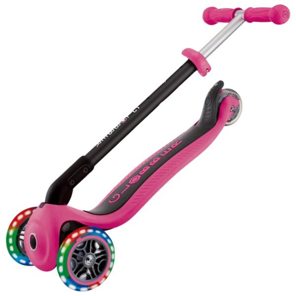 Trotinetă pentru copii cu trei roți Globber Go Up Foldable Plus (7235-003) 50 kg/ Pink photo 5 Trotinetă pentru copii cu trei roți Globber Go Up Foldable Plus (7235-003) 50 kg/ Pink photo 5