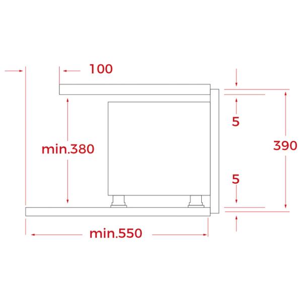 Cuptor cu microunde Teka ML 8220 BIS L WH Încorporabil/ 850 W/ White photo 8