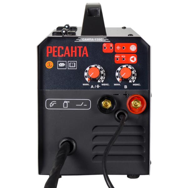 Aparat de sudat Resanta САИПА-135C 230 V semiautomat (MIG/ MAG)/ Gray photo 2