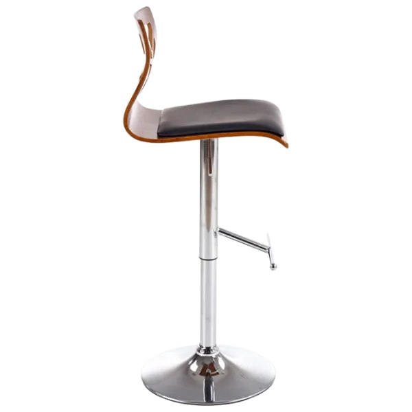 Scaun de bar Halmar H34 Piele artificială/ Oțel/ Nut photo 3