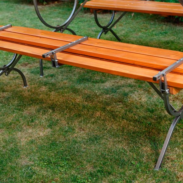 Набор мебели для террасы Mobilaiud Linz Металл/ Дерево/ Дерево/ Коричневый photo 3 Набор мебели для террасы Mobilaiud Linz Металл/ Дерево/ Дерево/ Коричневый photo 3