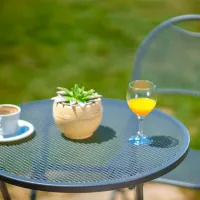 Set mobilă terasă Green Bay Balkon Metal/ Metal/ Metal/ Black photo 5