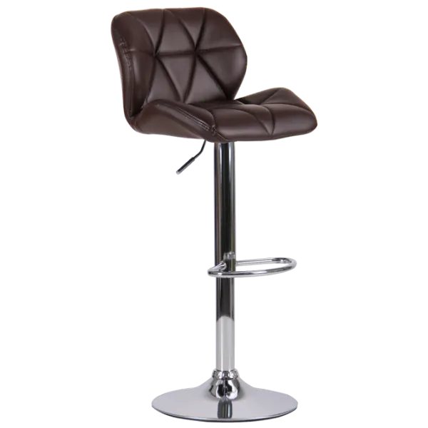Scaun de bar AMF Vensan Piele artificială/ Metal/ Brown photo 2