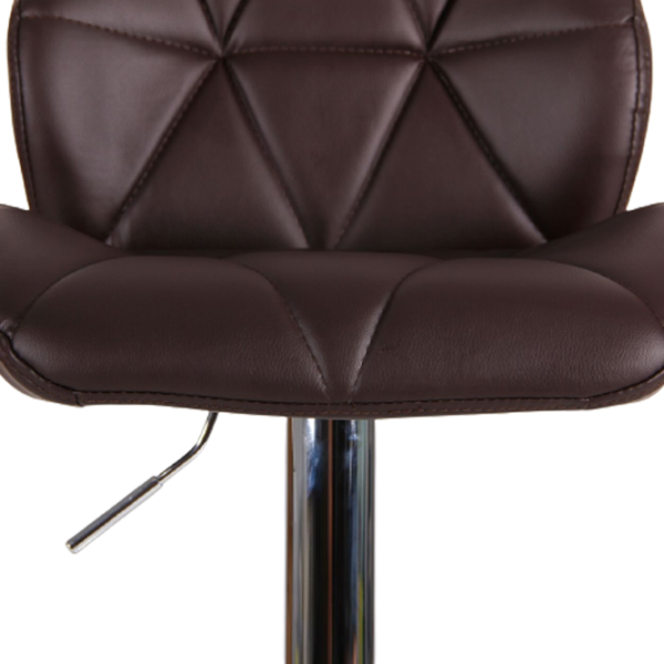 Scaun de bar AMF Vensan Piele artificială/ Metal/ Brown photo 4