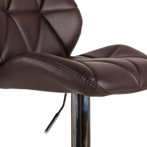 Scaun de bar AMF Vensan Piele artificială/ Metal/ Brown photo 5