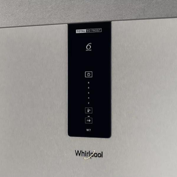 Frigider Whirlpool W7X 81O OX cu congelator jos 335 l / 191.2 cm / Inox photo 5