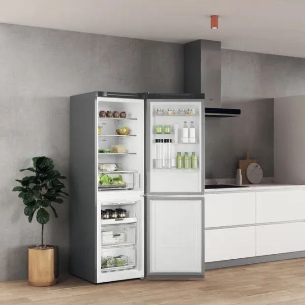Frigider Whirlpool W7X 81O OX cu congelator jos 335 l / 191.2 cm / Inox photo 8