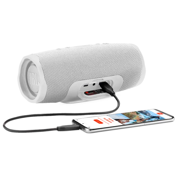 Boxă portabilă JBL Charge 4 30 W/ White photo 6