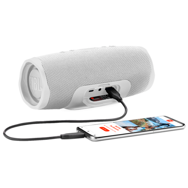 Boxă portabilă JBL Charge 4 30 W/ White photo 6