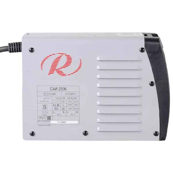 Aparat de sudat Resanta САИ-250K 260 V cu electrod (MMA)/ Gray photo 2
