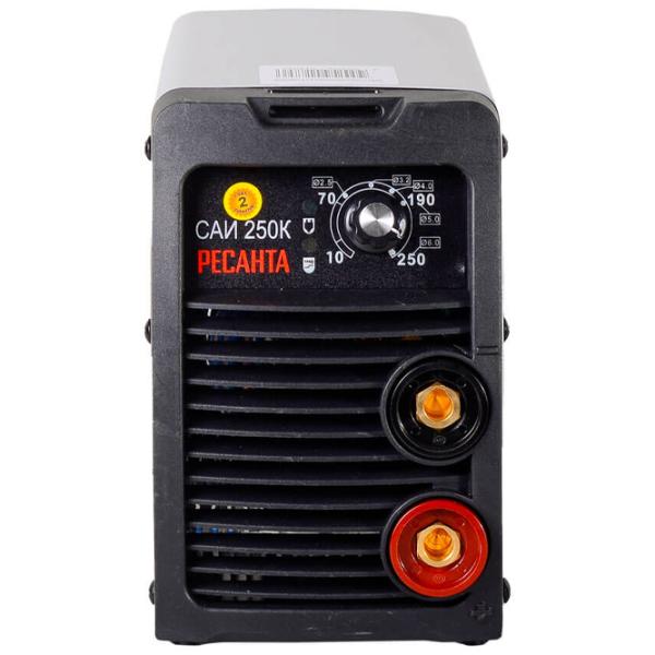Aparat de sudat Resanta САИ-250K 260 V cu electrod (MMA)/ Gray photo 3