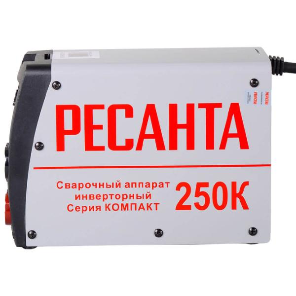 Aparat de sudat Resanta САИ-250K 260 V cu electrod (MMA)/ Gray photo 4