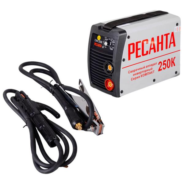 Aparat de sudat Resanta САИ-250K 260 V cu electrod (MMA)/ Gray photo 6