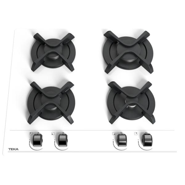 Plită încorporabilă pe gaz Teka GBC 64000 Sticlă călită/ White photo 3 Plită încorporabilă pe gaz Teka GBC 64000 Sticlă călită/ White photo 3