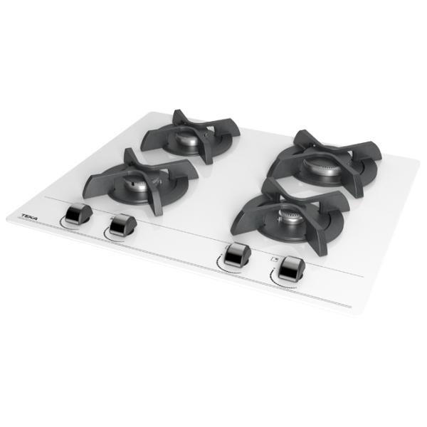 Plită încorporabilă pe gaz Teka GBC 64000 Sticlă călită/ White photo 4 Plită încorporabilă pe gaz Teka GBC 64000 Sticlă călită/ White photo 4