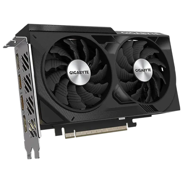 Видеокарта Gigabyte GeForce RTX 4060 WINDFORCE OC PCI Express x8 4.0 / 8 ГБ photo 3 Видеокарта Gigabyte GeForce RTX 4060 WINDFORCE OC PCI Express x8 4.0 / 8 ГБ photo 3