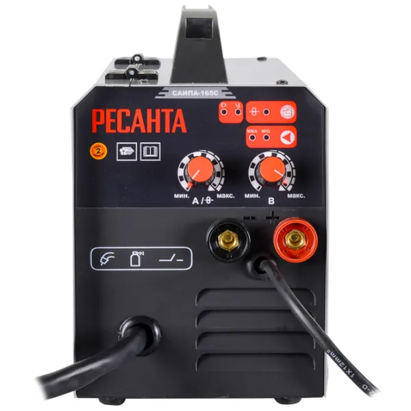 Aparat de sudat Resanta САИПА-165C 230 V semiautomat (MIG/ MAG)/ Gray photo 3