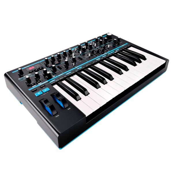 Sintetizator digital Novation Bass Station II 25 clape/ 64 voci/ Metal, plastic/ Black photo 3