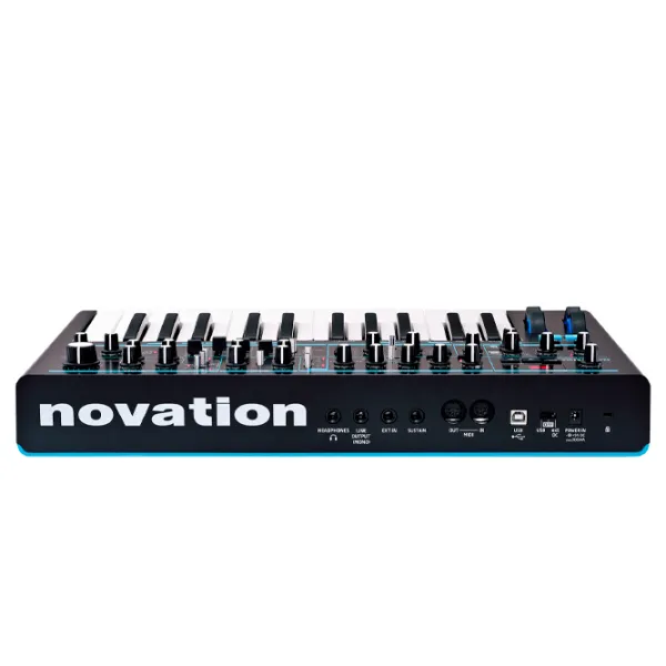 Sintetizator digital Novation Bass Station II 25 clape/ 64 voci/ Metal, plastic/ Black photo 5