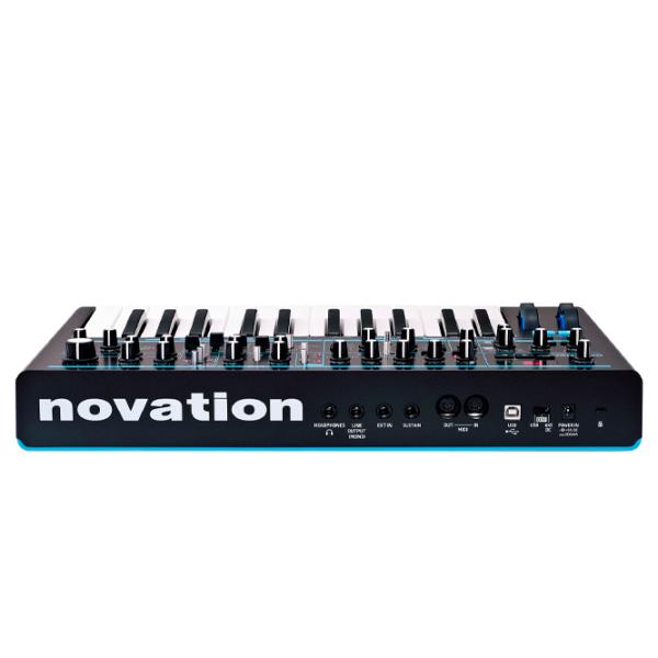 Sintetizator digital Novation Bass Station II 25 clape/ 64 voci/ Metal, plastic/ Black photo 5
