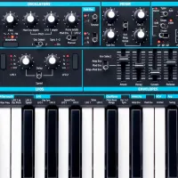 Цифровой синтезатор Novation Bass Station II 25 клавиш/ 64 голоса/ Металл, пластик/ Черный photo 8