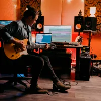 Interfață audio Focusrite Scarlett 4i4 3rd Gen 192 kHz/ 20 Hz - 20 kHz/ Red photo 8