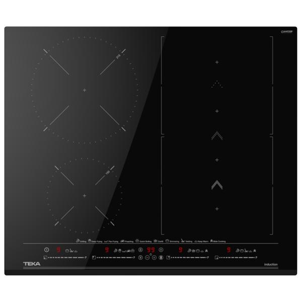 Plită încorporabilă cu inducție Teka IZS 66800 Vitroceramică/ Black photo 2