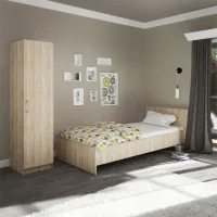 Кровать Haaus Remi 90 x 200 см/ ЛДСП/ Дуб cонома photo 3