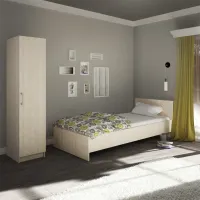Кровать Haaus Remi 90 x 200 см/ ЛДСП/ Светлый вяз photo 3