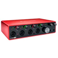 Interfață audio Focusrite Scarlett 18i8 3rd Gen 192 kHz/ 20 Hz - 20 kHz/ Red photo 3