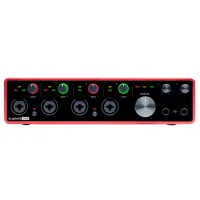 Interfață audio Focusrite Scarlett 18i8 3rd Gen 192 kHz/ 20 Hz - 20 kHz/ Red photo 4
