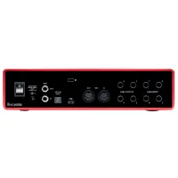 Interfață audio Focusrite Scarlett 18i8 3rd Gen 192 kHz/ 20 Hz - 20 kHz/ Red photo 5