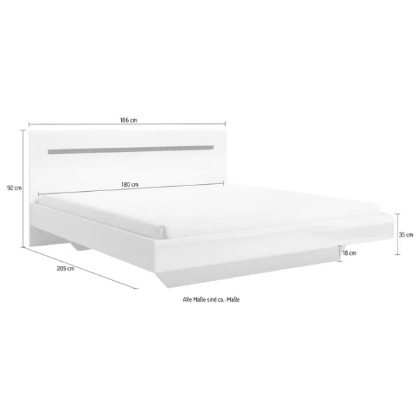 Pat Helvetia Hektor 180 x 200 cm/ PAL/ White photo 2
