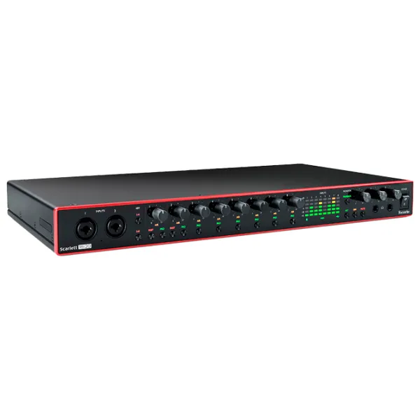 Аудио интерфейс Focusrite Scarlett 18i20 3rd Gen 192 кГц/ 20 Гц - 20 кГц/ Черный photo 3