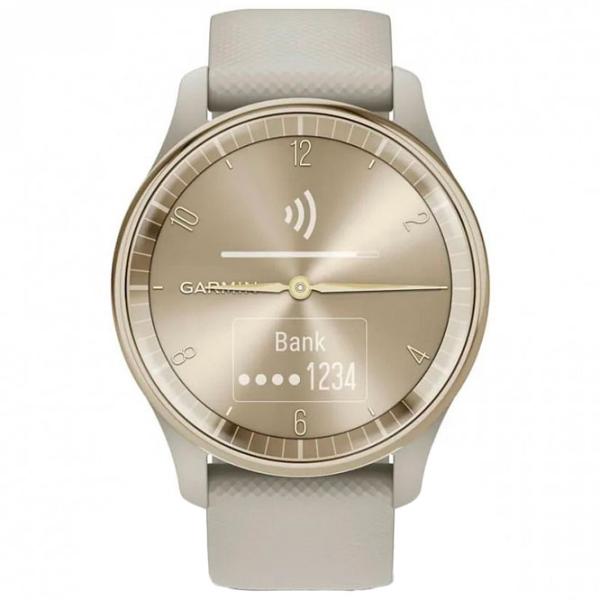 Умные часы Garmin Vivomove Trend 1"/ 010-02665-02/ Cream Золотой photo 3